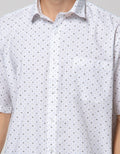 Cole Dotted Print Men's Shirt