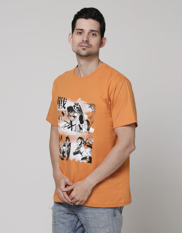 Nevada Short Sleeve T-Shirt Print Anime