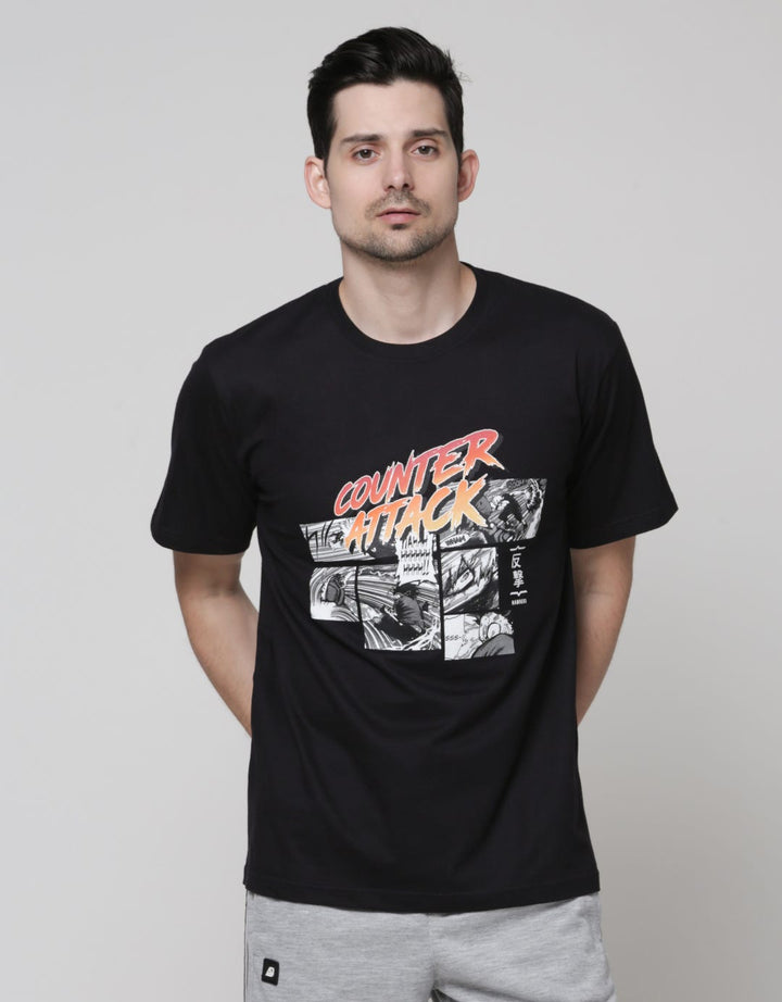 Nevada Short Sleeve T-Shirt Casual Print Anime