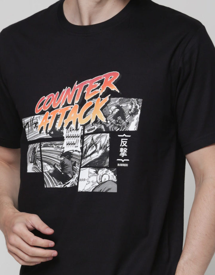 Nevada Short Sleeve T-Shirt Casual Print Anime