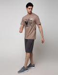 Nevada Men's Short Sleeve Anime Print T-Shirt