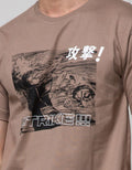 Nevada Men's Short Sleeve Anime Print T-Shirt