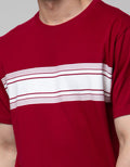 Nevada Short Sleeve T-Shirt Print Stripe