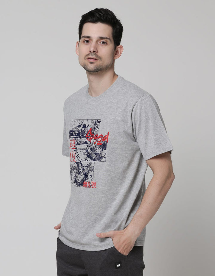 Nevada Short Sleeve T-Shirt Print Anime