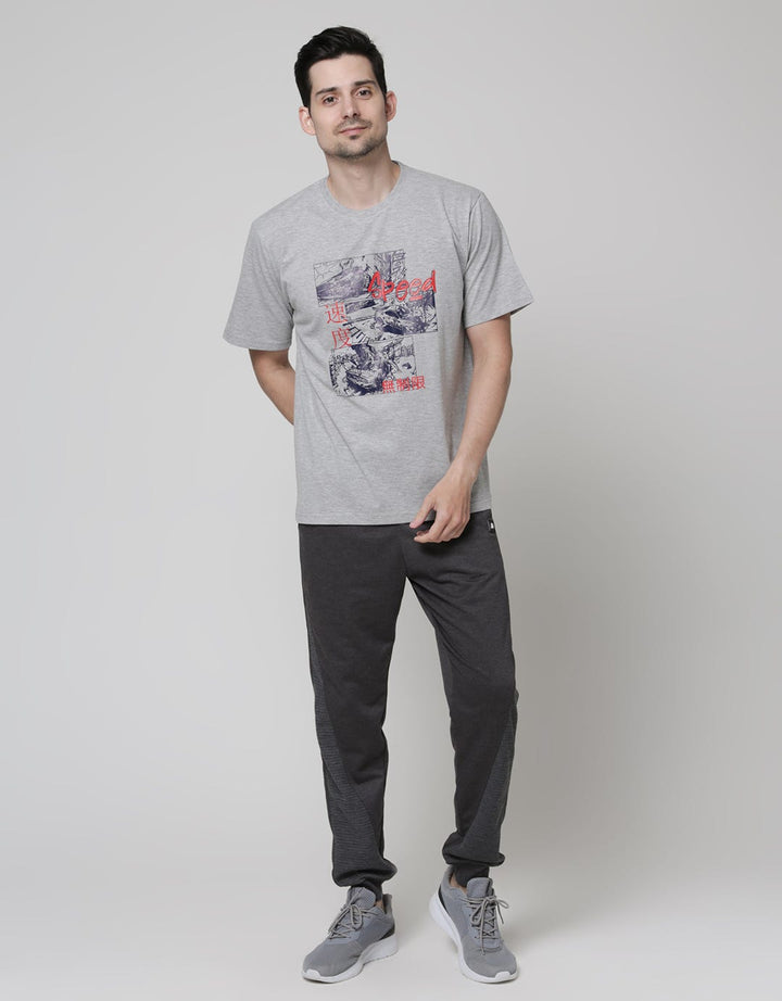Nevada Short Sleeve T-Shirt Print Anime