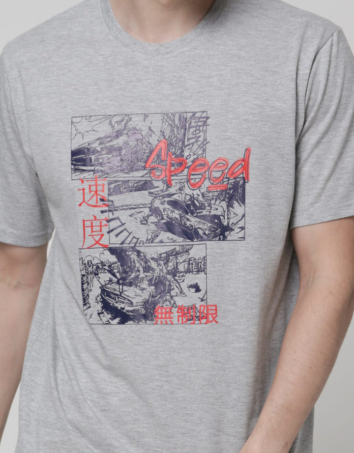 Nevada Short Sleeve T-Shirt Print Anime