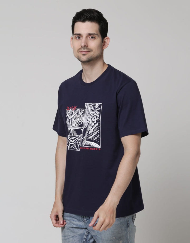 Nevada Short Sleeve T-Shirt Print Anime