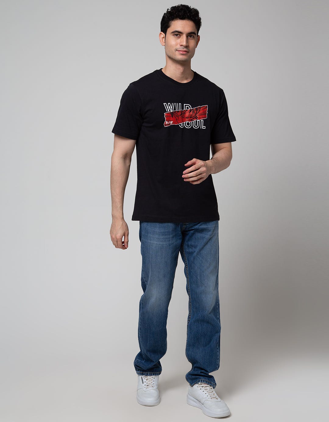 Nevada Short Sleeve T-Shirt Print Anime