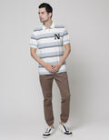 Nevada Short Sleeve Polo Shirt Jersey Stripe