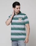 Nevada Short Sleeve Polo Shirt Jersey Stripe