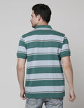 Nevada Short Sleeve Polo Shirt Jersey Stripe