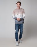 Nevada Sweatshirt Hoodie Ombre Two Color