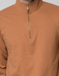 Nevada Neck Zipper Sweater Pria
