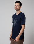 Nevada Floacking Print Kaos Pria