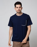 Nevada Print Pocket Kaos Casual Pria