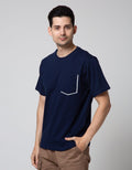 Nevada Print Pocket Kaos Casual Pria