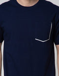 Nevada Print Pocket Kaos Casual Pria