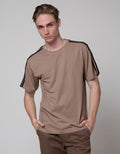 Nevada Short Sleeve T-Shirt With Flatknit On Shoulders