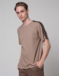 Nevada Short Sleeve T-Shirt With Flatknit On Shoulders