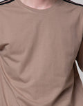 Nevada Short Sleeve T-Shirt With Flatknit On Shoulders
