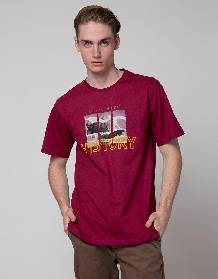 Nevada Short Sleeve T-Shirt Discharged Print History
