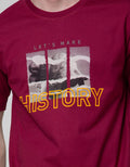 Nevada Short Sleeve T-Shirt Discharged Print History