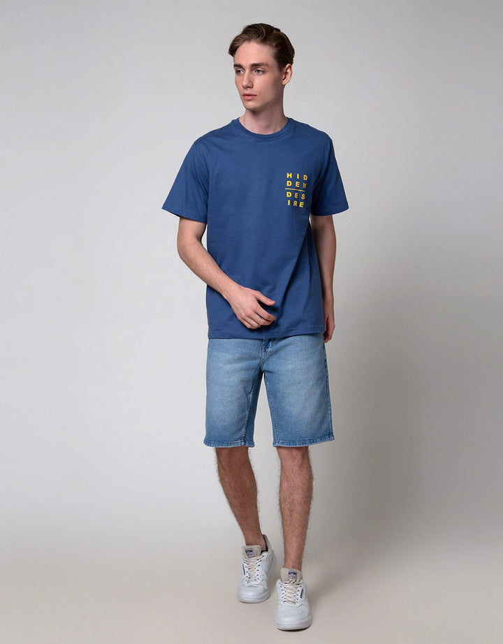 Nevada Short Sleeve T-Shirt Print Hidden