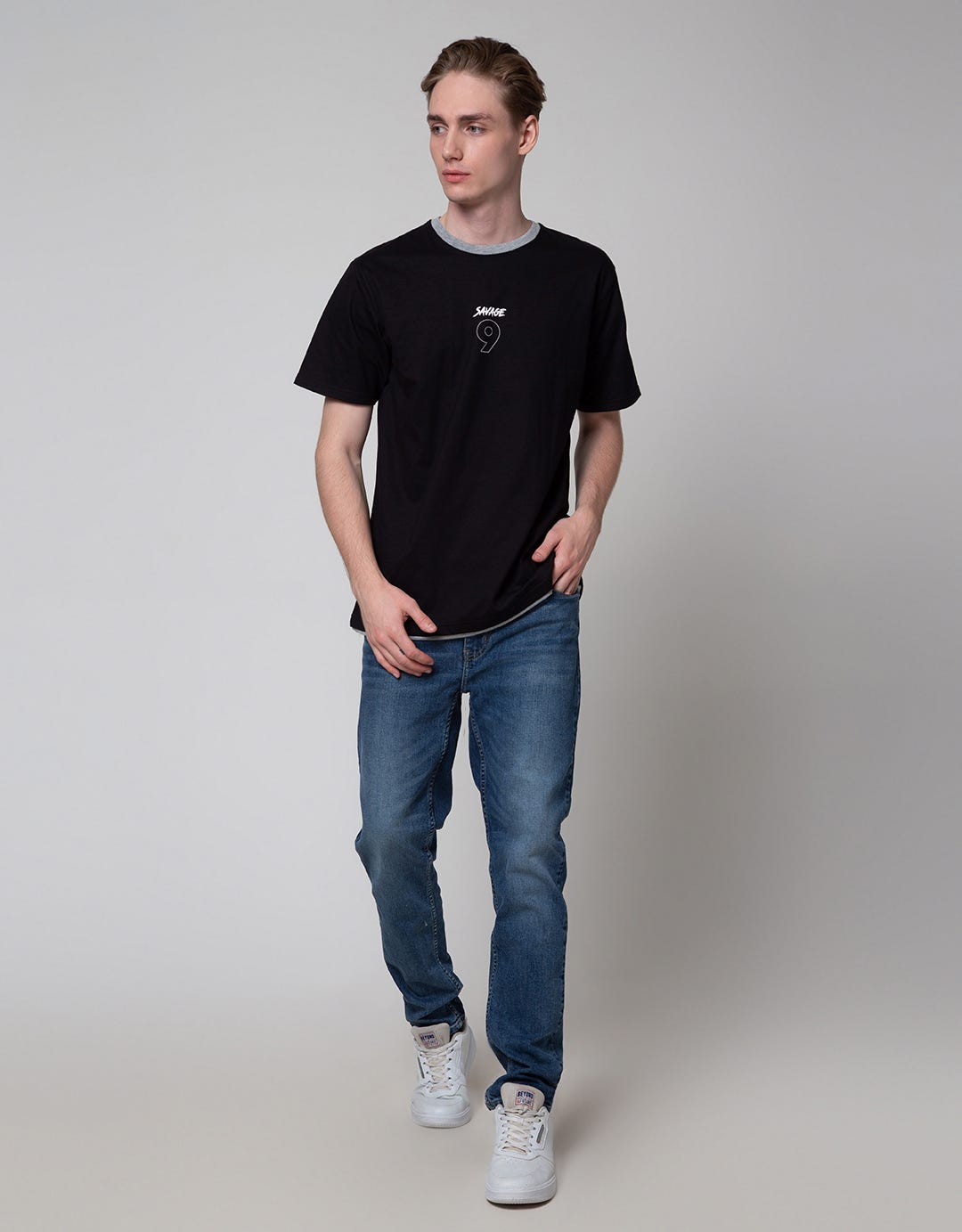 Nevada Short Sleeve T-Shirt Back Print Casual