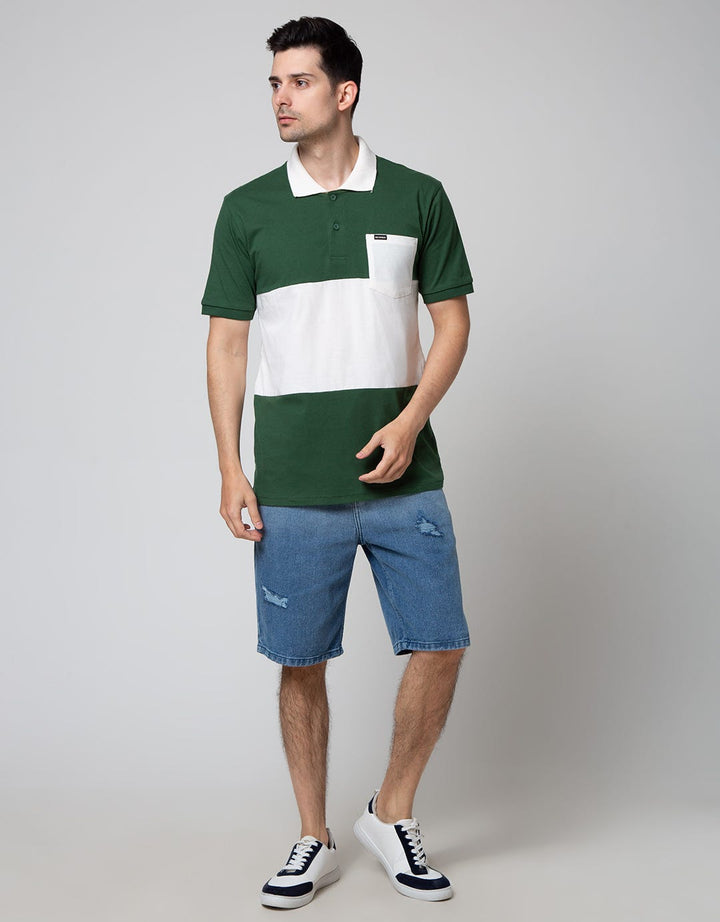 Nevada Short Sleeve Kaos Polo Jersey C And S With Pocket