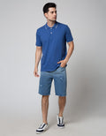 Nevada Short Sleeve Polo Shirt With Print