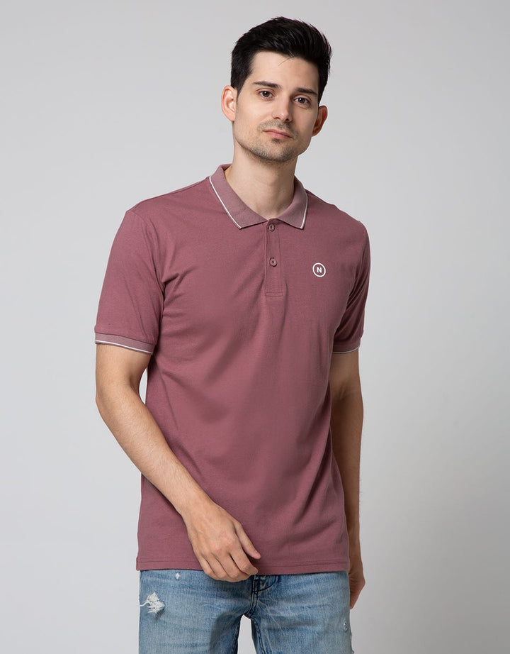 Nevada Short Sleeve Polo Shirt With Back Print