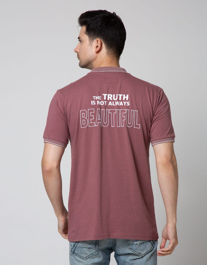 Nevada Short Sleeve Polo Shirt With Back Print