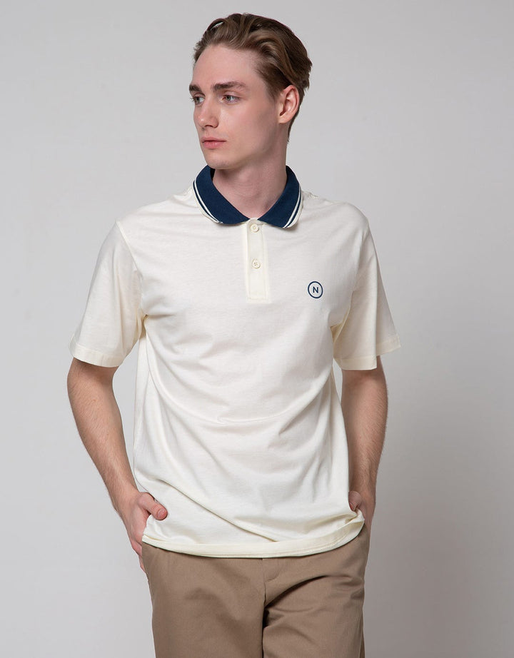Nevada Jersey Print Polo Shirt Pria