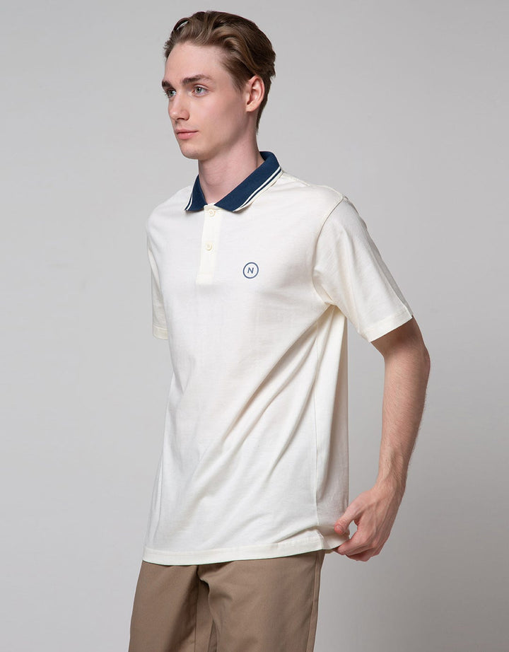 Nevada Jersey Print Polo Shirt Pria