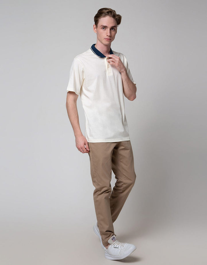 Nevada Jersey Print Polo Shirt Pria