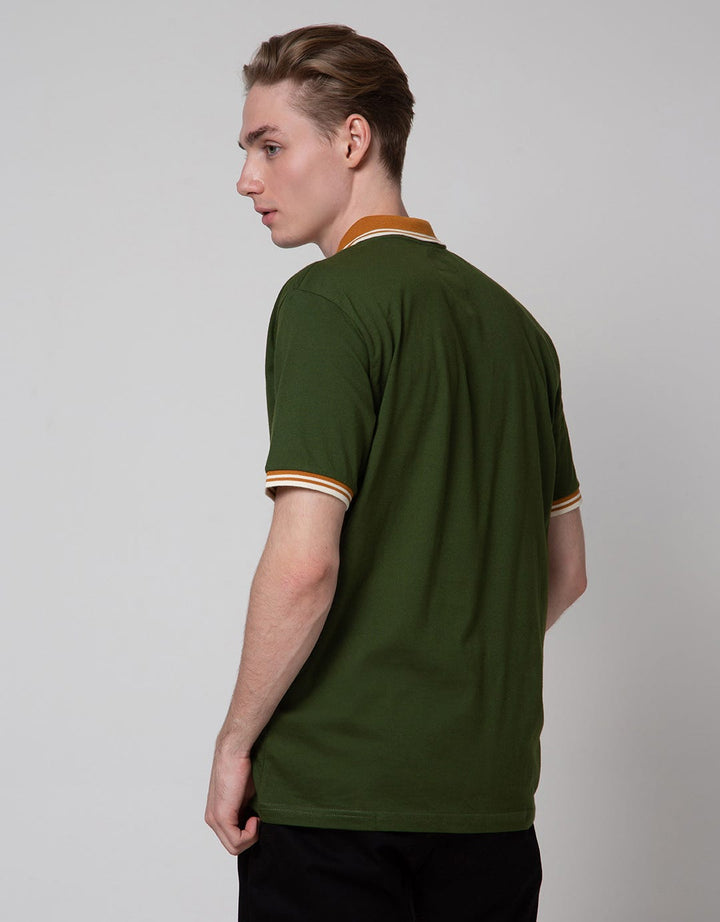 Nevada Jersey Print Polo Shirt Pria