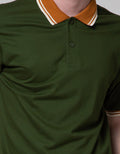Nevada Jersey Print Polo Shirt Pria