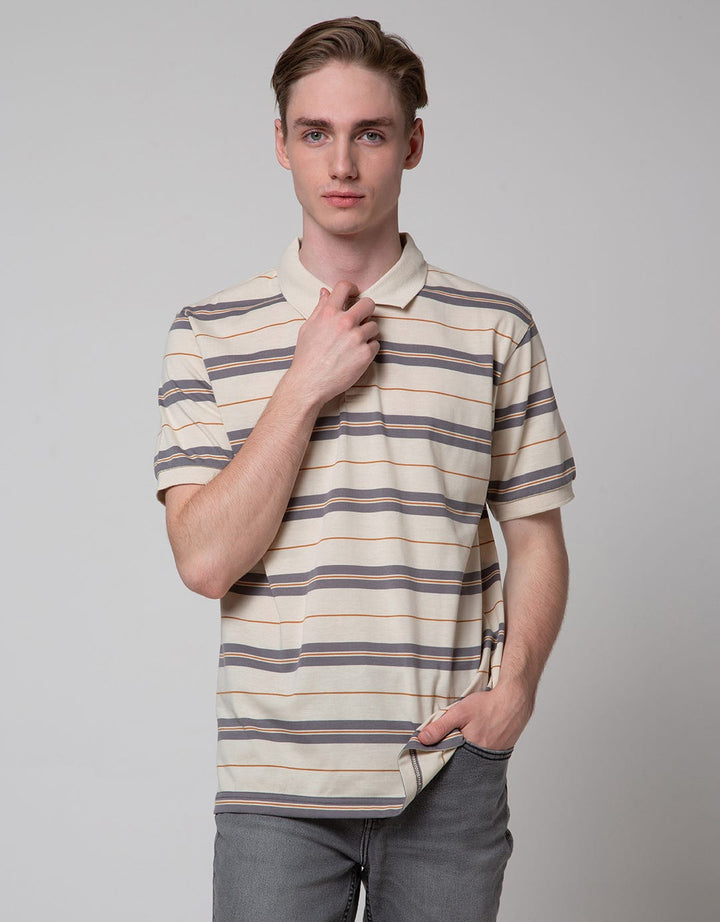 Nevada Short Sleeve Polo Shirt Jersey Stripe