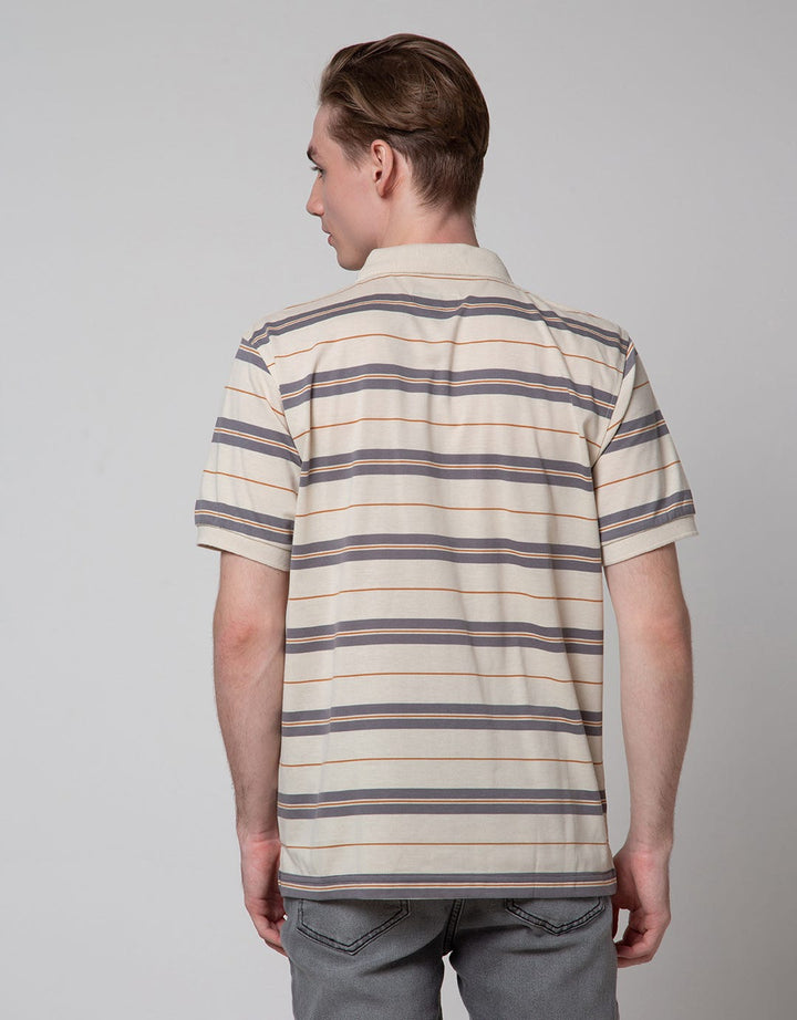 Nevada Short Sleeve Polo Shirt Jersey Stripe