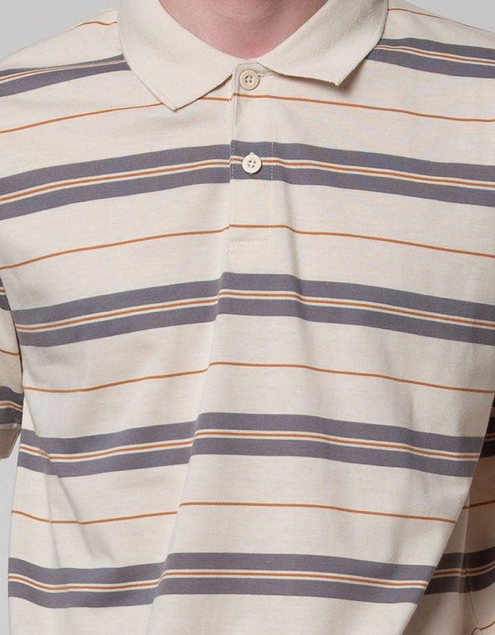 Nevada Short Sleeve Polo Shirt Jersey Stripe