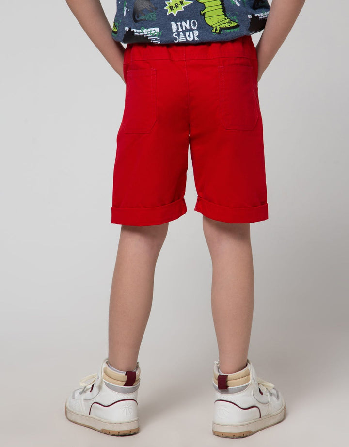 Little M Short Pants Rib Border Bunny