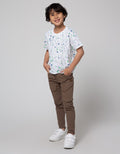 Little M Long Pants Strecth Kantong Miring