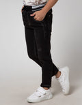 Little M Rib Destroyed Celana Denim Anak Laki-Laki