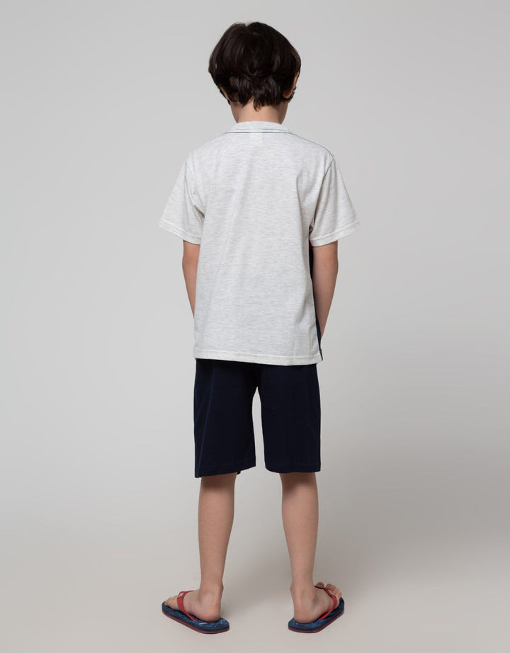 Little M Tricolor Boys Clothing Set