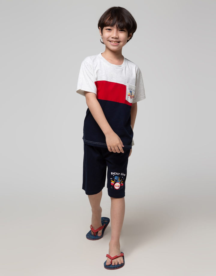 Little M Tricolor Boys Clothing Set