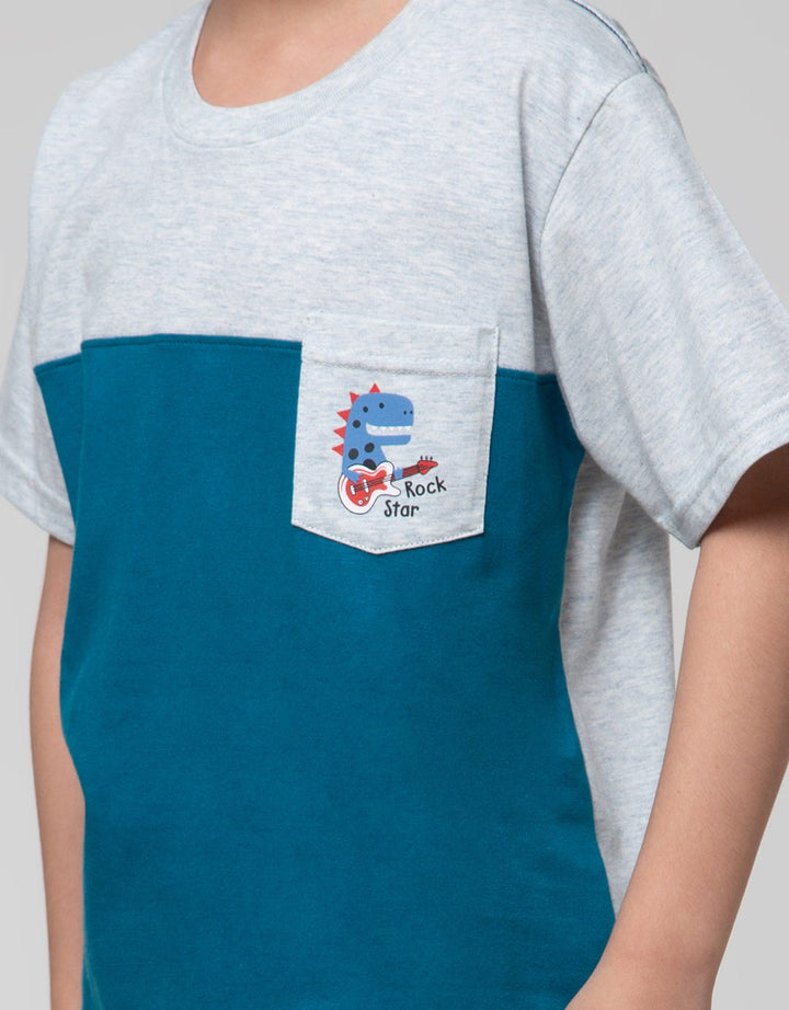 Little M Top-Bottom Set Cut N Sewn T-Shirt