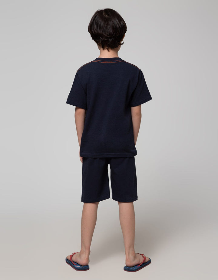 Little M Top-Bottom Set T-Shirt Cut N Sewn Tiger