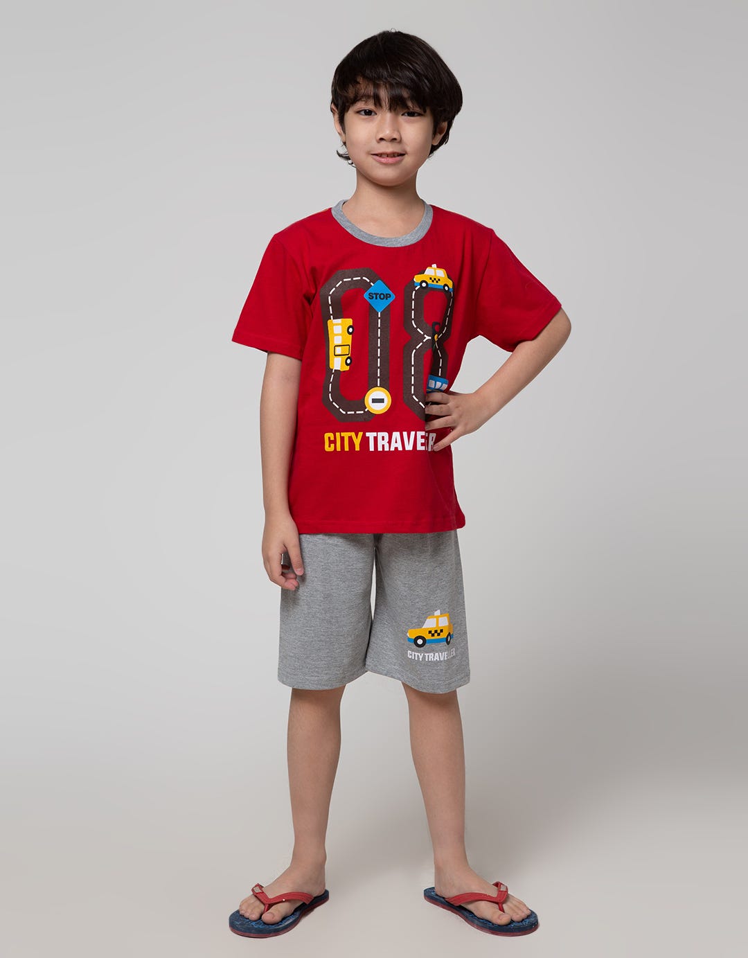 Little M Top-Bottom Traveler T-Shirt Set