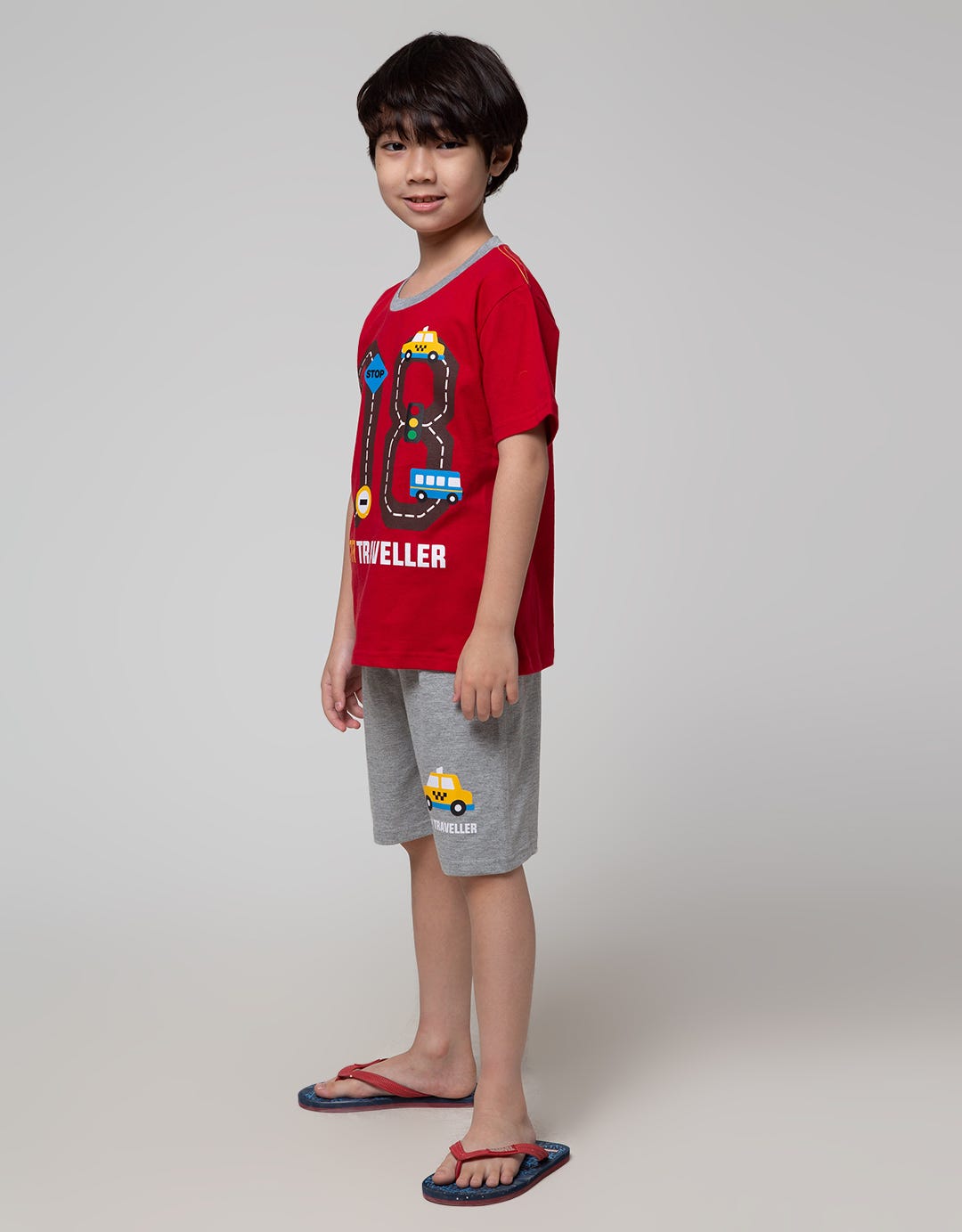 Little M Top-Bottom Traveler T-Shirt Set