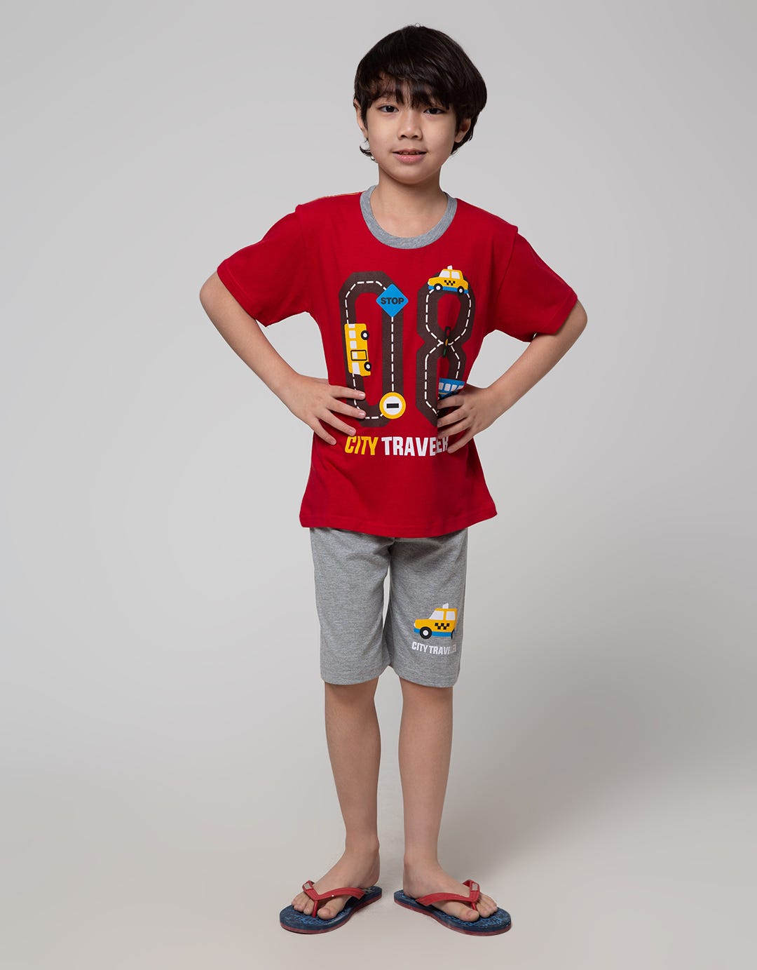 Little M Top-Bottom Traveler T-Shirt Set